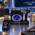Starfleet Collector Display Set – Phaser, Communicator & Federation Display