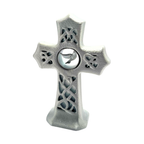 Spirit of Grace Celtic Dove Cross - Silver