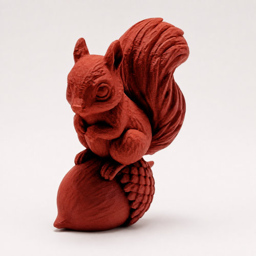 Acorn Perch Squirrel