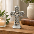 Spirit of Grace Celtic Dove Cross - Silver