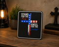 Stand-Kneel Plaque