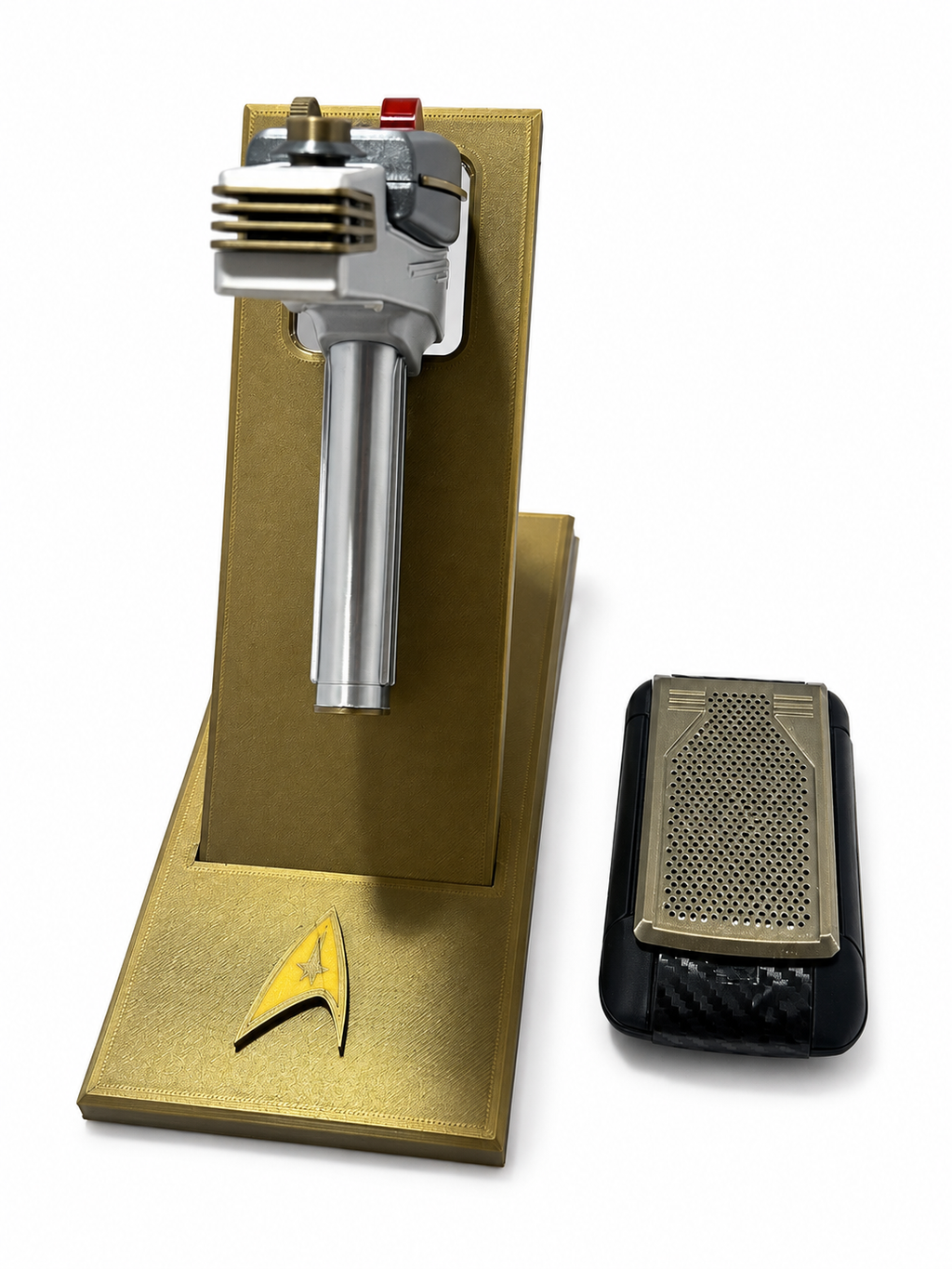 Starfleet Command – Officer's Phaser & Communicator Display Set – FLM