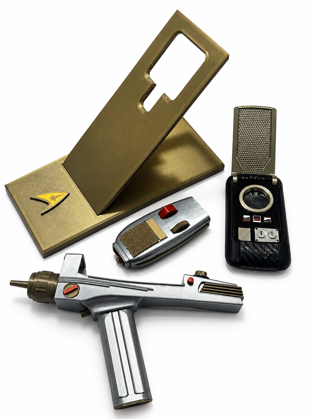 Starfleet Command – Officer's Phaser & Communicator Display Set