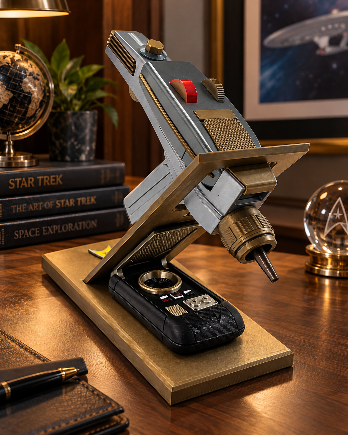 Starfleet Command – Officer's Phaser & Communicator Display Set