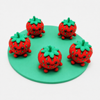 Sweetly Stitched Strawberry Display Set