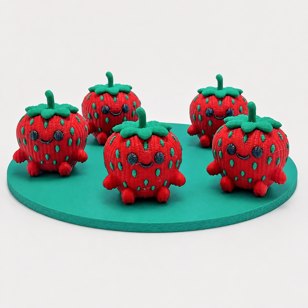 Sweetly Stitched Strawberry Display Set
