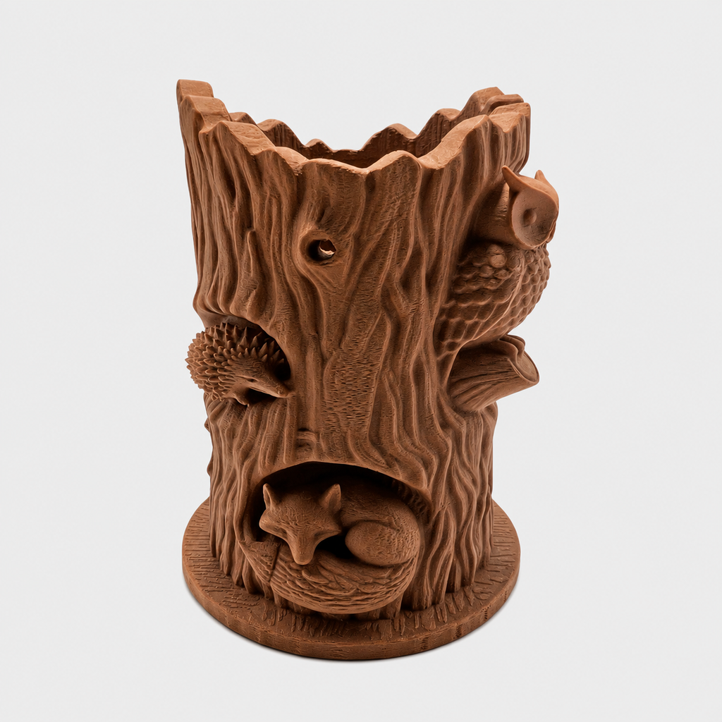 Woodland Watch Owl Stump Holder