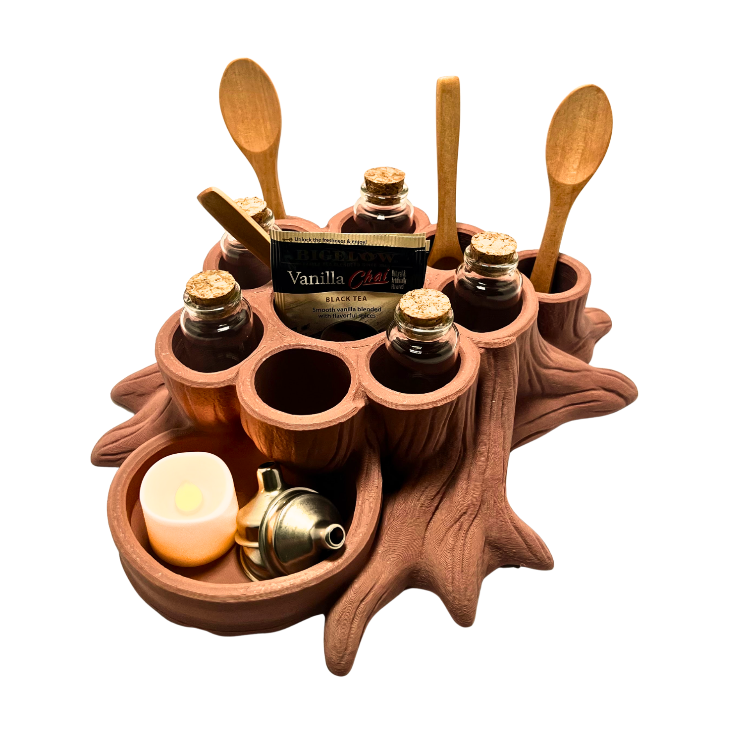 Woodland Pantry Stump Spice Rack