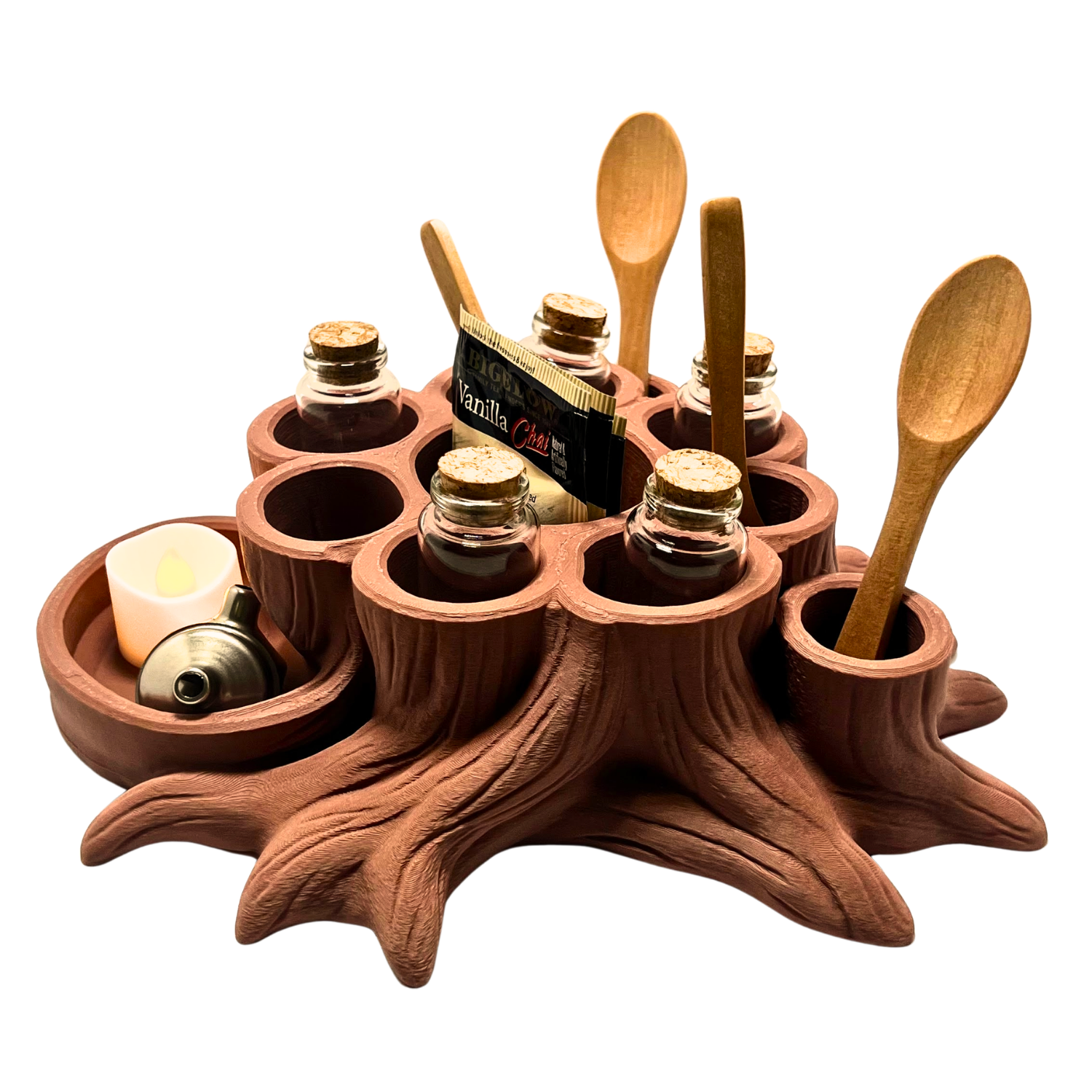 Woodland Pantry Stump Spice Rack