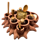 Woodland Pantry Stump Spice Rack