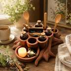 Woodland Pantry Stump Spice Rack