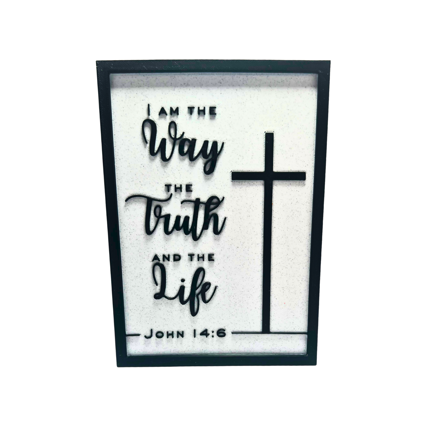 The Way, the Truth & the Life Scripture Plaque