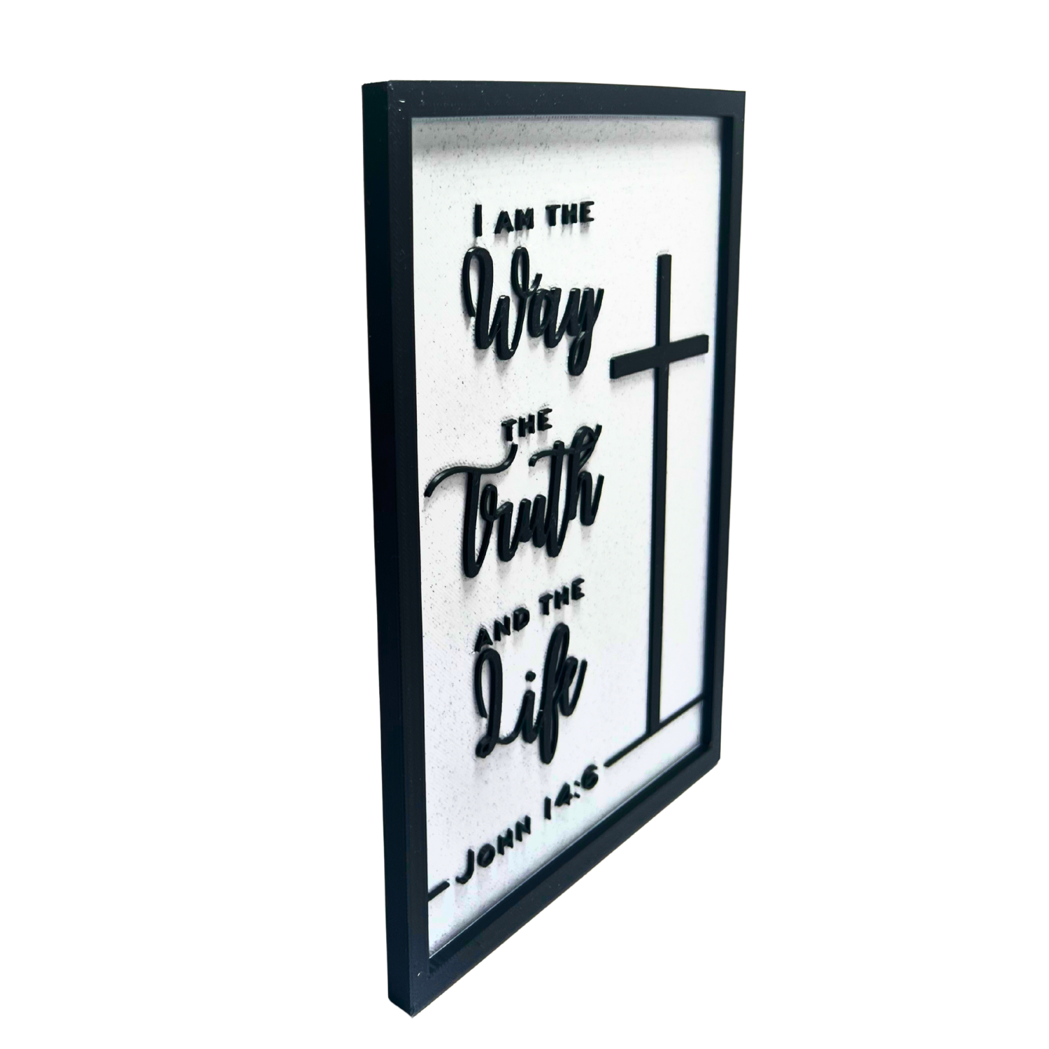 The Way, the Truth & the Life Scripture Plaque