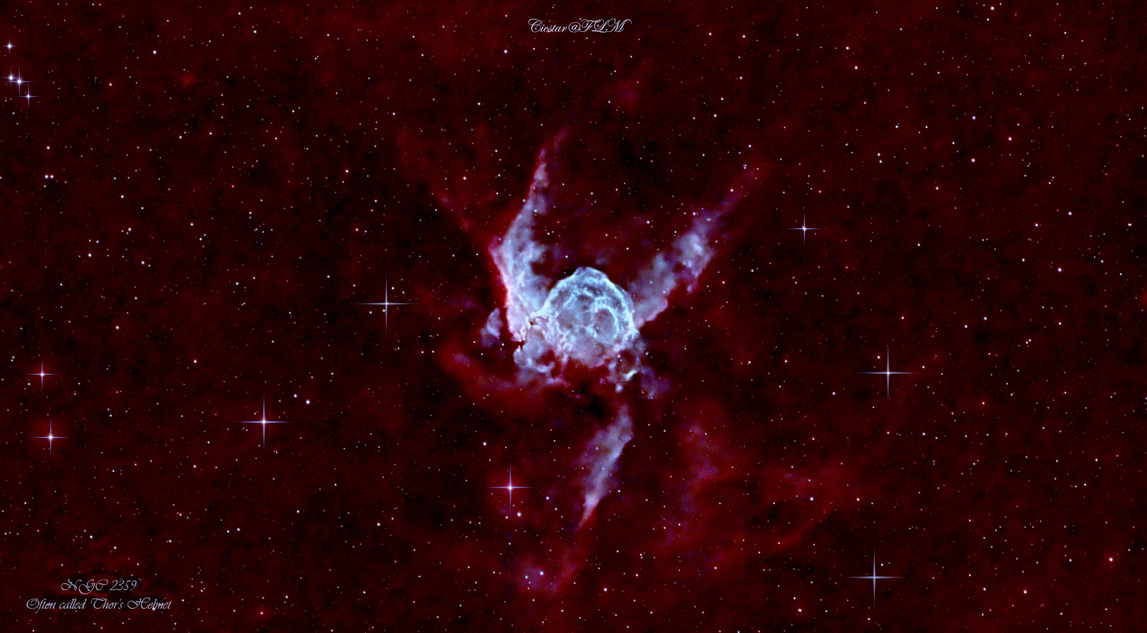 Thor's Helmet - NGC 2359 High Res