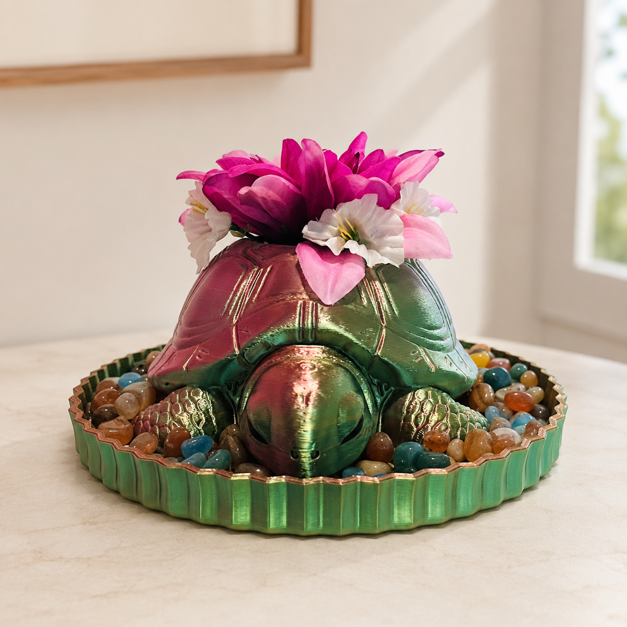 Garden Grace Turtle Planter