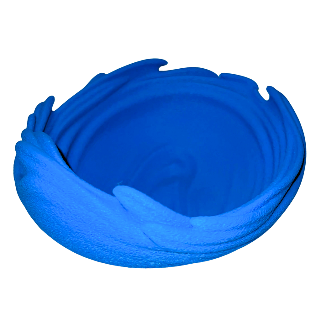 Ocean Waves Decorative Bowl
