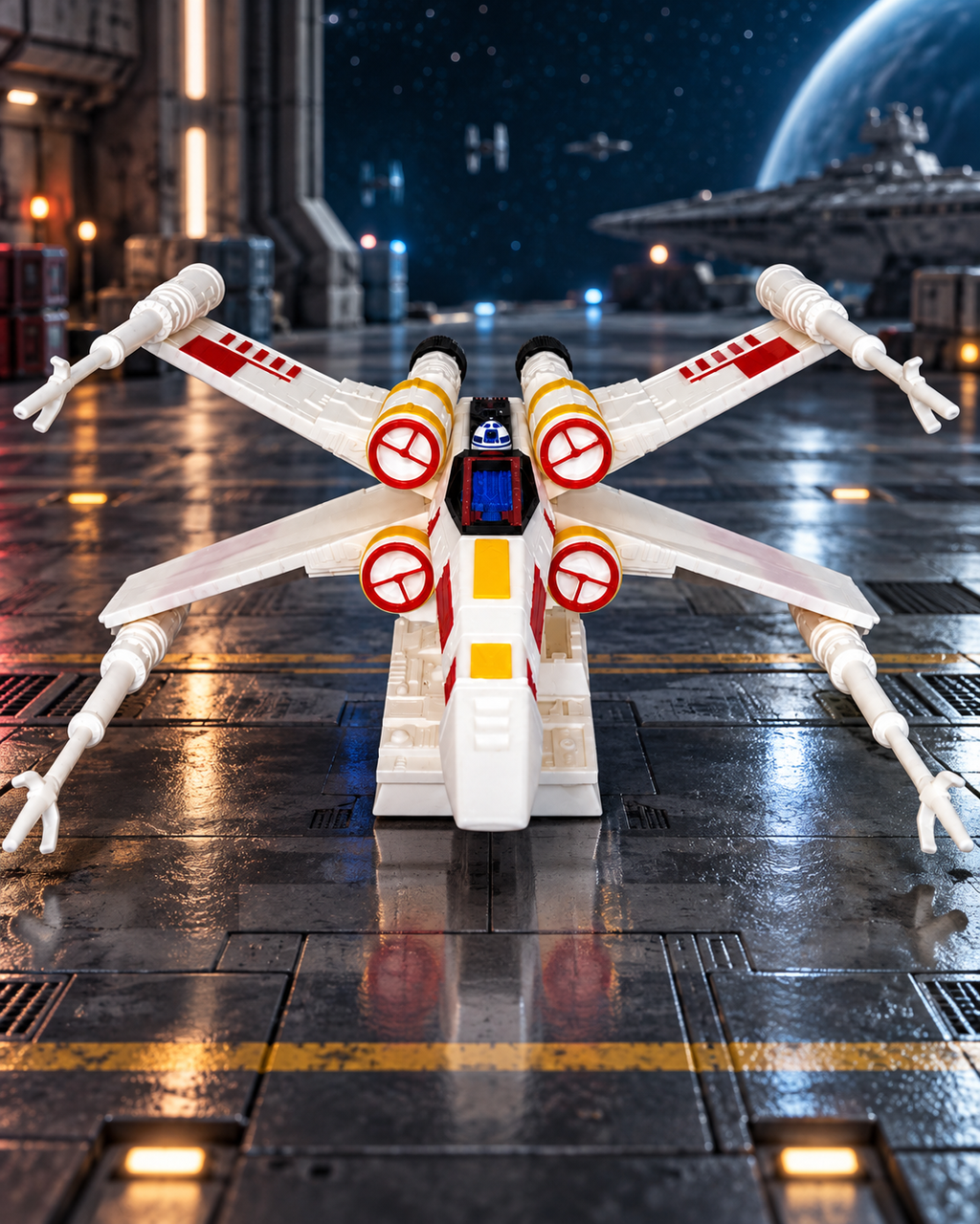 Red Squadron – X-Wing Starfighter Display Model